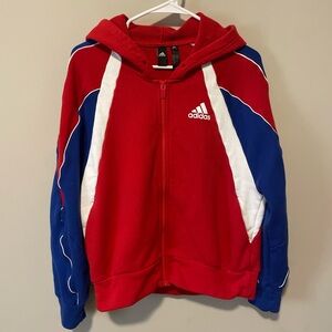 Adidas Youth 14 Red and Blue Jacket